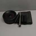 VINSGUIR Ab Roller Wheel, Abs & Core Workout Equipment for Home Gym with Knee Pad Accessories, Abdominal Wheel for Full-body Strength Training (Red And Black)