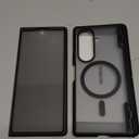 MOBOSI Magnetic for Z Fold 7 Case with Privacy Screen Protector, Samsung Galaxy Z Fold7 Cover[Compatible with Magsafe & Full Body Hinge Protection] Shockproof Phone Cases for zfold 7, Black