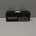 Essential Oil Diffuser, Fireplace Flame Oil Diffuser - Aromatherapy Aroma Humidifier, Upgrade 7 Flame Colors Noiseless 150ml Remote Control - Perfect for Bedroom Home Office (Fireplace Black)