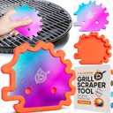 Bristle-Free Grill Scraper Gadget for Dads Who Like Grilling and Have Everything