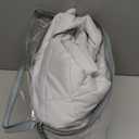 U-NICE HOME Recliner Chair Covers Reversible Chair Cover Pet Covers for Dogs with Elastic Straps Water Resistant Diamond Quilted (28''Recliner Oversized, Light Grey/Light Grey)