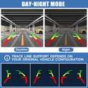 Rear View Backup Camera Compatible with Toyota FJ Cruiser 2009-2014 Parking Assist Camera Replaces OE Number 8679035040 86790-35040