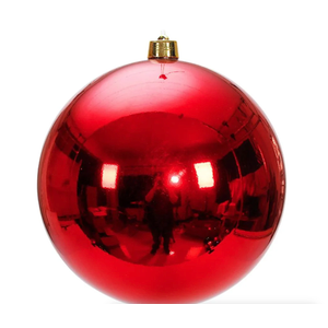 Jenaai 12 Pcs Large Brown Christmas Ball Ornaments, 4 Inch Big Oversized Shatterproof Christmas Tree Decorations Matte Glitter Giant Jumbo Plastic Hanging Baubles for Xmas Holiday Party Indoor Outdoor