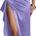 Memoriesea Women's Sleeveless Bodycon Spaghetti Strap Ruched Evening Party Maxi Dress, Small