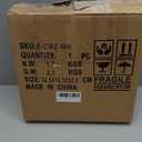 Fultyle Round Side Table, Small Drink Table for Small Spaces, Modern Accent End Table Nightstand with Solid Wood Leg for Living Room, Bedroom, Corners, and Office (White)