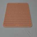 Silicone Dish Drying Mat for Multiple Usage,Easy clean,Eco-friendly,Heat-resistant Silicone Mat for Kitchen Counter or Sink,Refrigerator or drawer liner Pink L 16 inches x 12 inches
