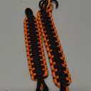 Door Limiting Straps Compatible with 1997-2024 Jeep Wrangler TJ JK JKU JL JLU & Gladiator JT, Interior Accessories Swing Door Check Limiter, Orange, 2 Pack