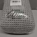 Waffle Bath Mat-Runner Rug, Super Absorbent Non Slip Bath Mats for Bathroom Machine Washable Long Rugs with Tassels, Bath Rugs for Bathroom Floor Beside Tub, 2' x 6' (Light Grey)