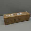 Double Curtain Rod, 1 Inch Gold Extra Long Dual Curtain Rods 72 to 144 Inch with Aluminum Modern End Cap Finial, Adjustable Heavy Duty Window Treatment Rods, Telescopic Metal Double Drapery Pole Set