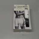Calvin Klein Men's Cotton Stretch 5-Pack Boxer Brief (2 Black, 2 White, 1 Grey Heather), S