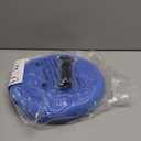 Inflated Wobble Cushion,Circular Non-slip Texture for Comfortable Sitting,Extra Thick Dyna Disc with Pump for Core Strength,Wiggle Seat to Improve Posture,Fitness,660lb Load Capacity (Blue)