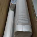 4'' 17 Ft Mini Split Line Cover Set Kit, Ductless Pipe Cover for Mini Split Line, Line Set Cover for Mini Split, Central AC Pipe Cover (4" x 17 Feet)