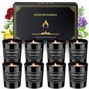 Candle Set, Holiday Scented Candle Soy Candles for Home Scented, Candle Gift Set for Women Men Holiday Candle Aromatherapy Candles, Women Gifts