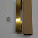 NearMoon Self Adhesive Hand Towel Holder/Towel Ring, Stainless Steel Hand Towel Bar Rustproof Stick on Wall-Towel Rack for Bathroom/Kitchen, Square Sticky and Wall Mounted (9 Inch, Brushed Gold)