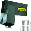 Eastern Jungle Gym Easy 1-2-3 A-Frame Swing Set Bracket Heavy Duty for EZ, Simple Install - DIY Swing Set Parts Green
