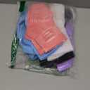 IRAMY Ankle Compression Socks for Women Men Plantar Fasciitis Relief 3/5 Pairs Cushioned Athletic Running Socks (Small, Pink+purple+blue+black+white(5 Packs))