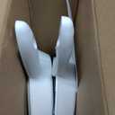 Amazon Basics Small Portable Mini Dustpan and Brush Set for Indoor Outdoor Floor Cleaning, Gray, Pack of 2