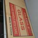 65"x22" Full Length Mirror Solid Wood Frame Floor Mirror with Stand for Living Room, Bedroom Hanging Standing or Leaning, Brown