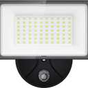 iMaihom 130W Led Flood Light Outdoor,Dusk to Dawn Outdoor Lighting, 13000LM Outdoor Lights, 3 Adjustable Heads Security Lights with Photocell, IP65 Waterproof 6500K Outside Flood Light for Yard Garage (Black)