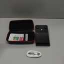 R36MAX Handheld Game Console, Retro Gaming Console with 4000mAh Battery 4.0IPS Screen, Open Source Linux System, with 64GB TF Card Portable Video Gaming Console, Transparent Black