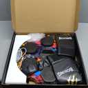 Music Boxing Machine, Smart Bluetooth Boxing Machine with Gloves, Wall Mounted Music Punching Trainer for Kids Adult, LED Electronic Boxing Workout Target with 9 Modes & 9 Speeds (Colorful)