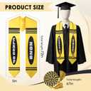 4Pcs Teacher Graduation and Honor Cord Set Class of 2026 Graduation Sash & Honor Cord Unisex for College Graduate Gift