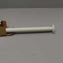 Ivilon Tension Curtain Rod - Spring Tension Rod for Windows or Shower, 36 to 54 Inch. Ivory