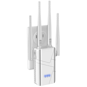 Baetaey 2024 WiFi Extender Signal Booster for Home - up to 10000 sq.ft Coverage, Wireless Internet Repeater - Long Range WiFi Booster and Signal Amplifier w/Ethernet Port, 1-Tap Setup