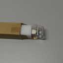 Frameless Shower Door Support Bar, Stainless Steel Wall-to-Glass Support Arm to Fixed Shower Glass Panel, for 1/4"-3/8" (6-10 mm) Door, 180° Pivot & Stow-Flat Mode (Brushed Nickel, 27.6-inch(700mm))