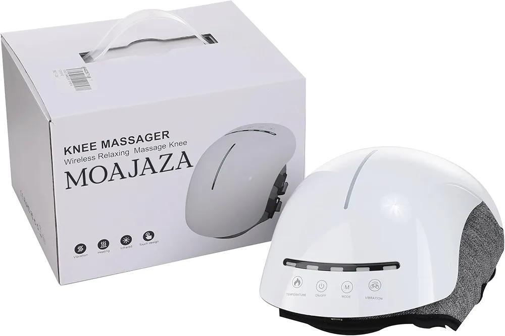 MOAJAZA Knee Massager with Heat and Vibration Massage Cordless