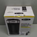 BELLA (14436) One Scoop One Cup Coffee Maker, Black and Stainless Steel, 1.97lbs