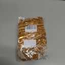 30 Pcs Christmas Velvet Wreath Bows, 5 x 7 Inch Vintage Velvet Ribbon Rustic Crafts Gift Bows for Indoor Outdoor Wreaths Garland Holiday Xmas Tree Wrapping Crafts (Khaki, Width of 5/8")