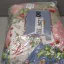 Brilliant Sunshine Peach and Olive Flowers Patchwork, 3-Piece Quilt Set with 2 Shams, Reversible Bedspread, Soft Lightweight Coverlet, All-Season, Full/Queen, Peach Olive