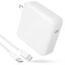 Mac Book Pro Charger  118W USB C Charger Fast Charger Compatible with MacBook pro/Air, M1 M2 M3 M4 M5, ipad Pro, Samsung Galaxy and More, Include Charge Cable