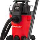 Vacmaster VCM408PF 1101 4-Gal 3.5 Peak HP Wet/Dry Vac Red