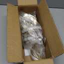 Spiral LED Pendant Light Fixtures, 15IN Modern Pendant Lights Adjustable Height 4000K Gold Kitchen Island Light Chandeliers for Dining Room Hanging Lights, 1 Pack