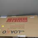 LOAAO 20X30 Gold Bathroom Mirror, Rounded Rectangle Gold Frame Mirror, Brushed Gold Bathroom Vanity Mirror Wall-Mounted, Anti-Rust, Hangs Horizontally or Vertically