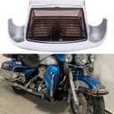 Rich Choices Front Smoked Fender Light LED Fender Tip Lights Compatible with Harley Road King Electra Glide Ultra Classic Heritage Softail Touring FLHR FLSTC FLHTC FLHTCU