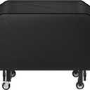 iCOVER 36 inch Griddle Cover for Blackstone, Waterproof Lightweight Polyester Barbecue Protection Flat Top Gas Grill Covers for 36" Griddles Cooking Station for Camp Chef