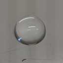 6X Crystal Dome Magnifier Paperweights, 3.8" Glass Paperweight