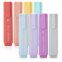 Mr. Pen- Glitter Highlighters, 8Pack, Metallic Colors, Chisel Tip Aesthetic Highlighters, Cute Markers