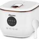 3L Healthy Low Carb Rice Cooker, Low Sugar Digital Steamer,Porridge,Soup,Quick Rice,White Rice,Stainless Steel Filter Basket，5 Cooking Functions,24H Timer & Auto Keep Warm