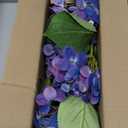 3Pcs Purple Hydrangea Artificial Flowers 19.7 in Real Touch Faux Hydrangea Stems Silk Flowers with Stems Fake Purple Flowers Bouquet for Floral Arrangements Table Centerpieces Wedding Home Decor