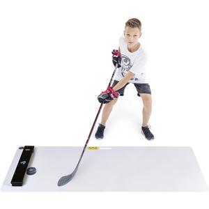 Hockey Revolution Shoot Pad - Hockey Sports Training Aid for Shooting, Passing and Stick handling - Hockey Skills Training Practice Surface 30"x 60" - Reel Ice Feeling Roll Board