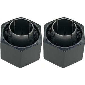 1/2" Router Collet 12.7mm replace For Dewalt 326286-04 DW6212 DW616 DW618, Craftsman router Hitachi 323-293, Boschh 2610906283 (2 Pck)