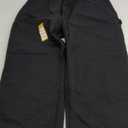 Carhartt Men's Loose Fit Washed Duck Utility Work Pant (42W x 32L, Black)