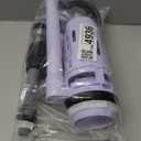 3-Inch Dual Flush Valve Replacement Kit for 2-Piece Toilets, Universal Toilet Repair Kit with Push Button, Fill Valve, Gasket & Bolts,Compatible with Glacier Bay, Kohler, American Standard, and Toto