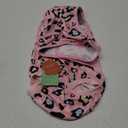 Kuoser Dog Recovery Suit for Dogs After Surgery,Professional Surgical Onesie for Female Male Dogs Spay Neuter,Soft Dog Surgery Suit Bodysuit for Abdominal Wounds Skin Disease,Pink Leopard M (Medium (Back: 13.4" - 16.1"; Weight: 14 - 25LB))