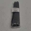 KTDSFA 198LB Tensile Strength Black Heavy Duty Metal Zip Ties, UV Resistant 304 Stainless Steel Cable Ties, for Chain Link Fence Parts, Poultry Fence Outdoor fixed, Exhaust Wrap.11.8 Inch, 100 Pcs.