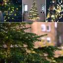 Connectable 240LED 88Ft 13Modes String Lights Outdoor Indoor | Extendable Green Wire Christmas String Lights with Timer | Twinkle Fairy Light Plug in for Xmas Tree Garden Decor Party (Warm White)